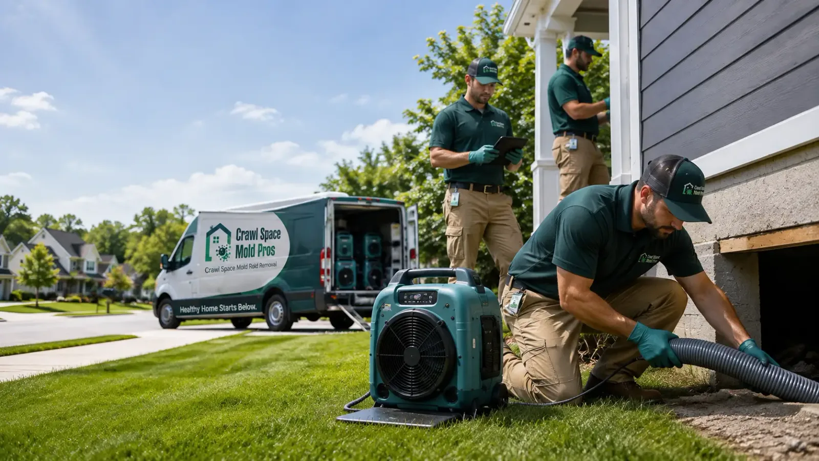 Crawl Space Mold Removal in Bowling Green, VA